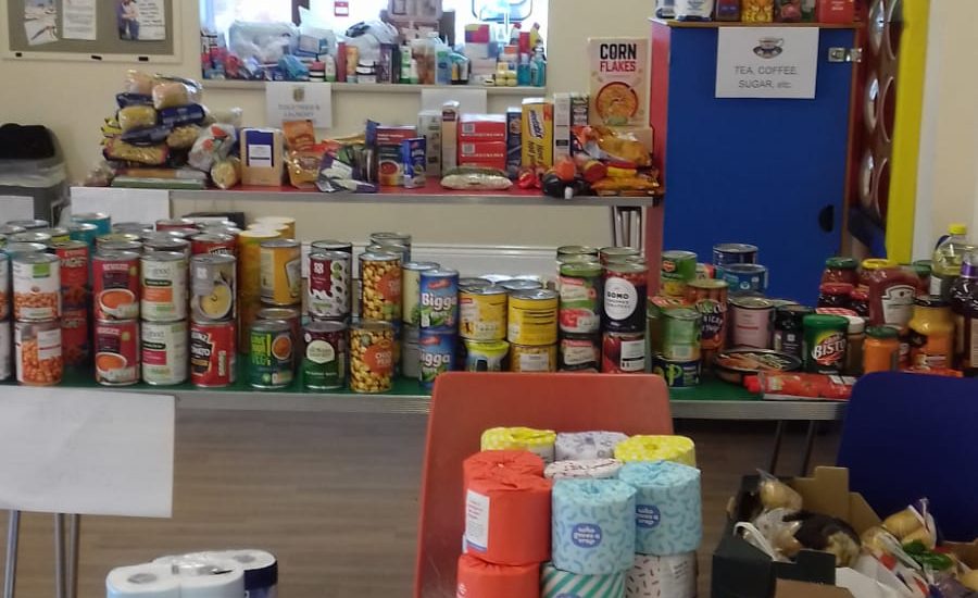 Food donated by Addiscombe residents