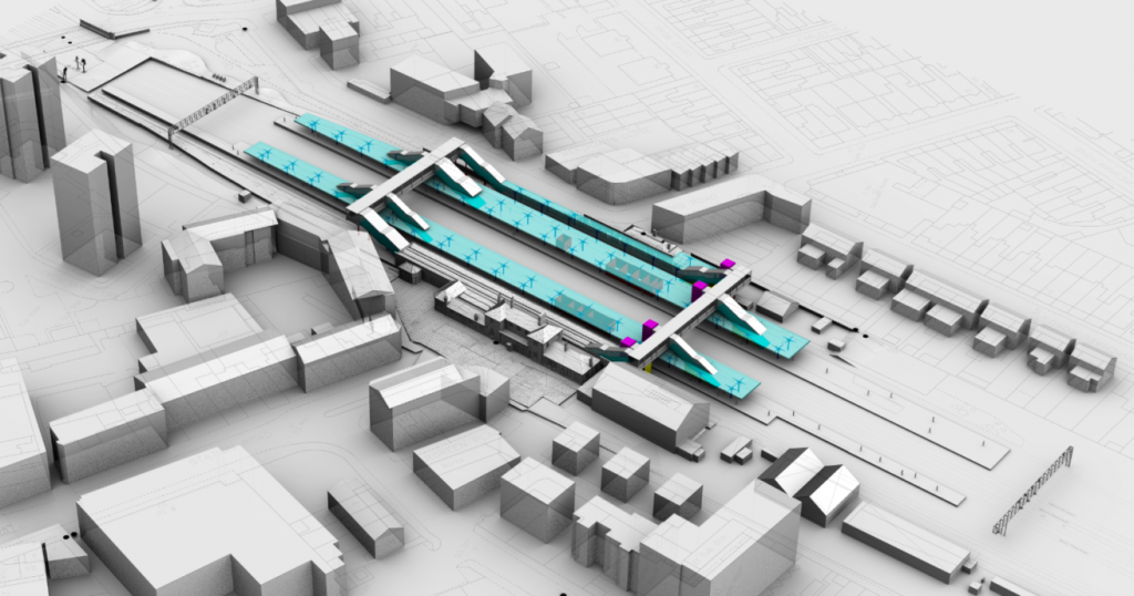Network Rail 2020 proposals for East Croydon Station