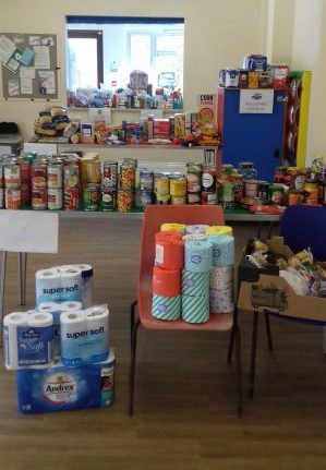 Food donated by Addiscombe residents
