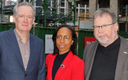 Pic of Clive, Patricia and Sean