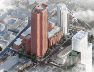 Images of the new building approved for the Croydon Park Hotel site, East Croydon